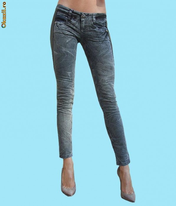Blugi de dama Jeans PD 35 foto mare