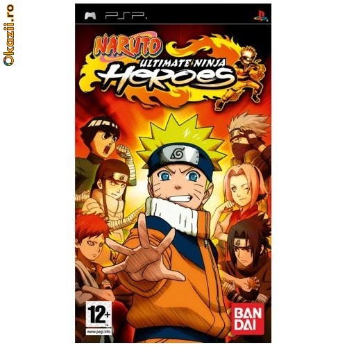 Naruto: Ultimate Ninja Heroes PSP foto mare