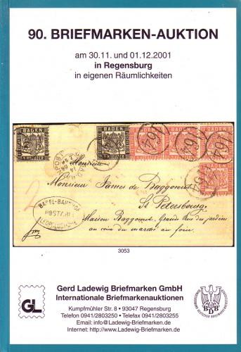 Catalog licitatii - Gerd Ladewig - decembrie 2001 foto mare