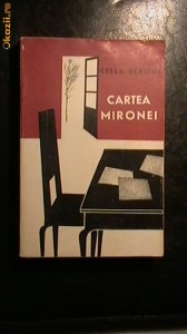 cella serghi - cartea mironei foto cella serghi - cartea mironei foto