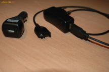 2 Incarcatoare GSM de la 220 V si 12 V - prin USB - noi - foto